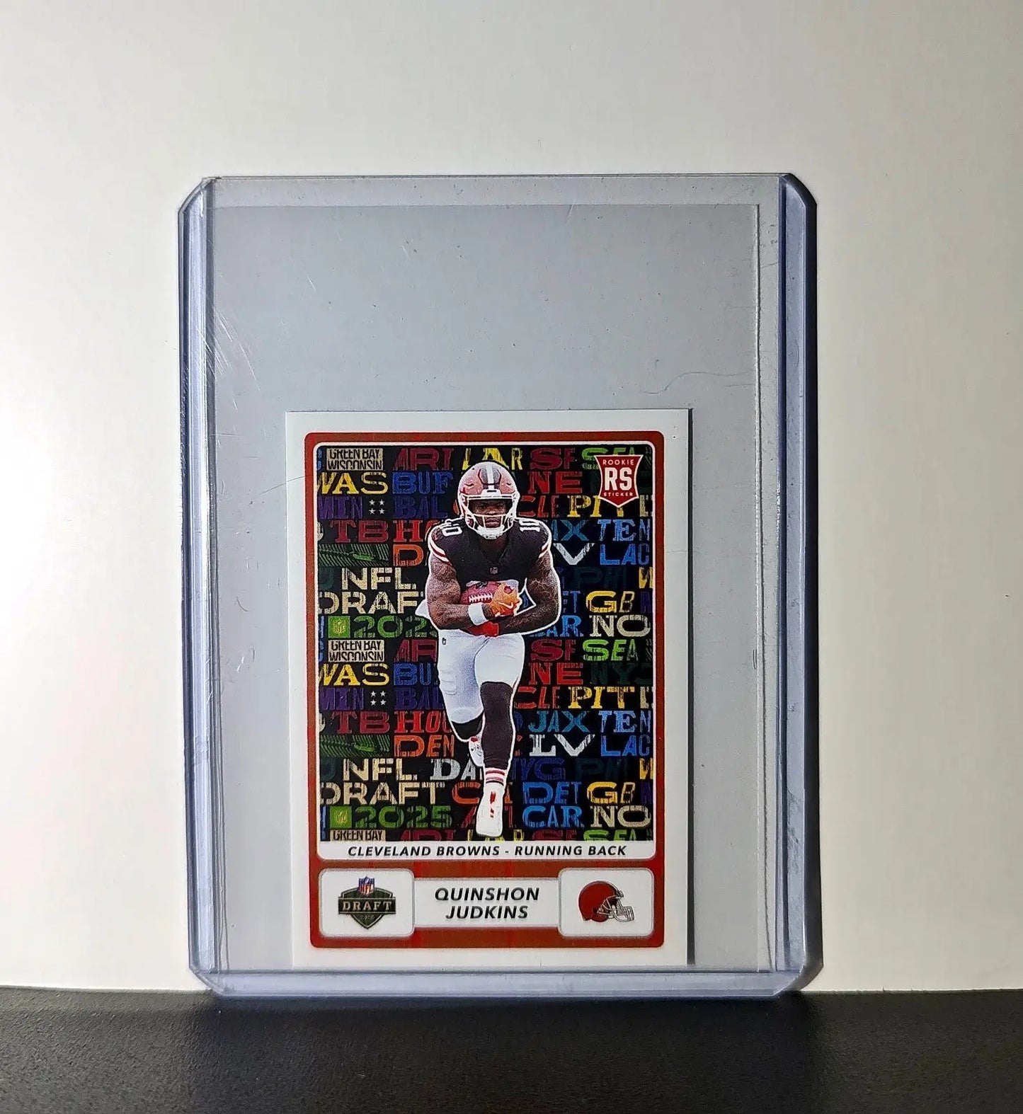 Quinshon Judkins Rookie 2025 Panini NFL #558 Draft Sticker Browns - Football Card Single
