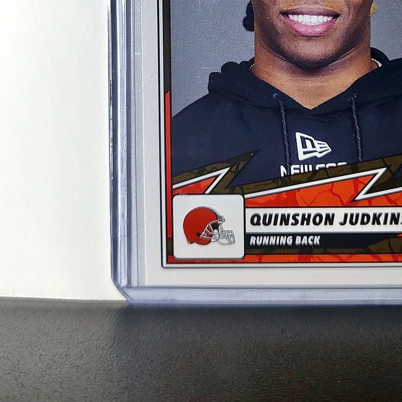 Quinshon Judkins Rookie 2025 Panini NFL #83 Sticker Card Cleveland Browns - Football Card Single