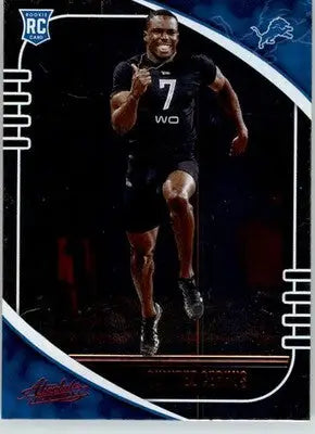 Quintez Cephus - 2020 Panini Absolute - #187 - Red Rookie Football - Football Card Single