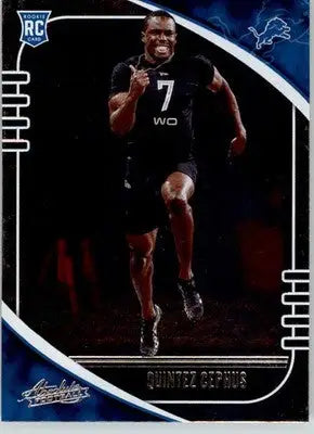 Quintez Cephus - 2020 Panini Absolute - #187 - Retail RC Football - Football Card Single