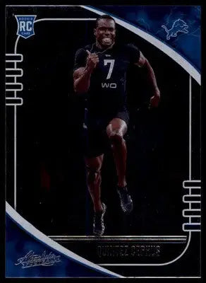 Quintez Cephus Rookie 2020 Panini Absolute Retail #187 Detroit Lions