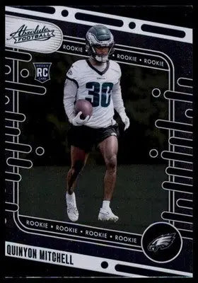 Quinyon Mitchell 2024 Panini Absolute Green #122 Philadelphia Eagles