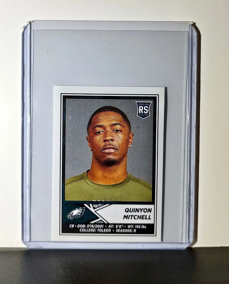 Quinyon Mitchell 2024 Panini NFL Rookie Sticker #336 Philadelphia Eagles