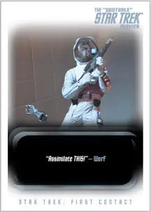 Quotable Star Trek Movies P1 Promo Card - Entertainment Memorabilia
