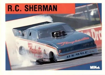 R.C. Sherman - 1989 Mega Drag - #54 - Racing - Racing Card Single