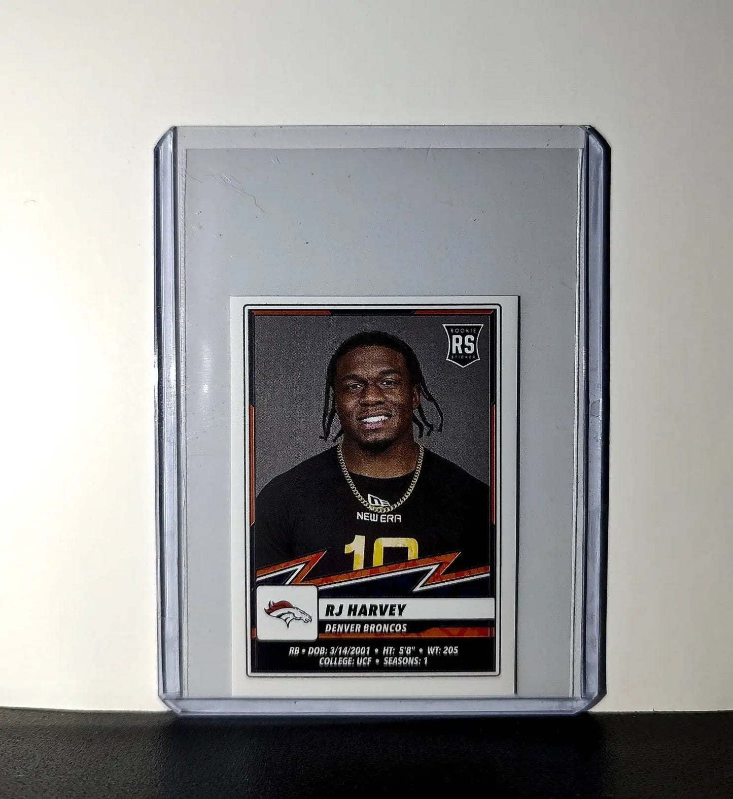 R.J. Harvey Rookie 2025 Panini NFL #234 Sticker Denver Broncos - Football Card Single