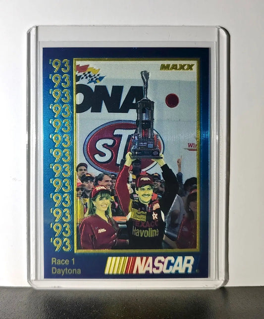 Race 1 Daytona YR 1993 Maxx Premier Plus Racing #179 NASCAR Card - Racing Card Single