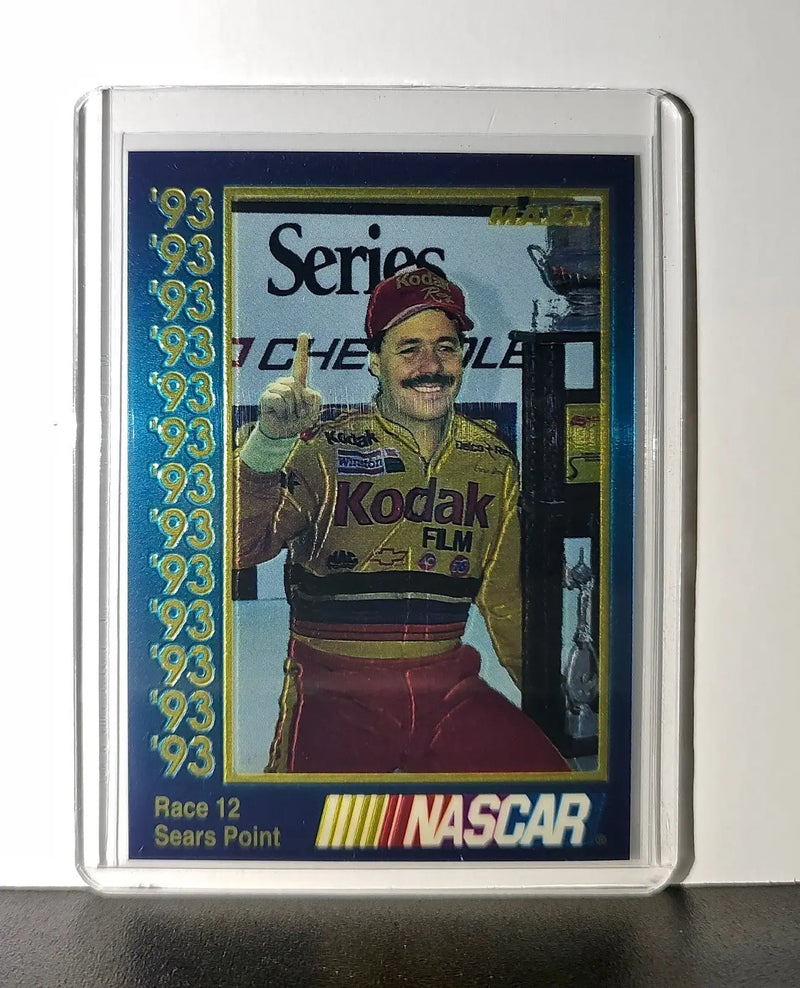 Race 12 Sears Point YR 1993 Maxx Premier Plus Racing #191 NASCAR Card