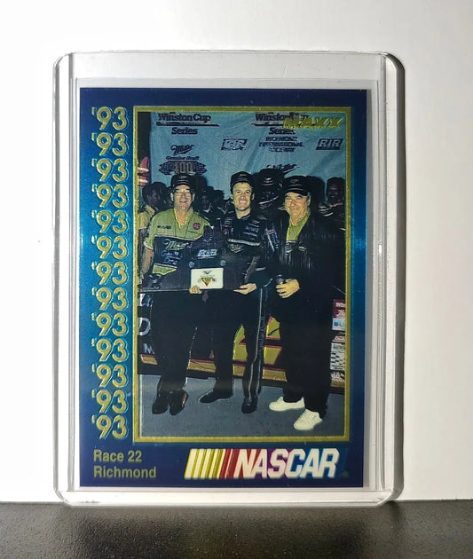 Race 22 Richmond YR 1993 Maxx Premier Plus Racing #201 NASCAR Card Penske Racing - Racing Card Single