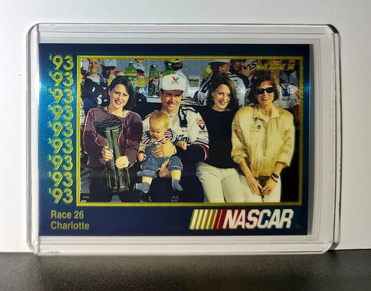 Race 26 Charlotte YR 1993 Maxx Premier Plus Racing #205 NASCAR Card Roush Racing - Racing Card Single