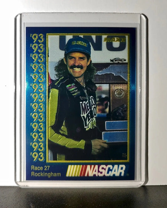 Race 27 Rockingham YR 1993 Maxx Premier Plus Racing #206 NASCAR SABCO Racing - Racing Card Single