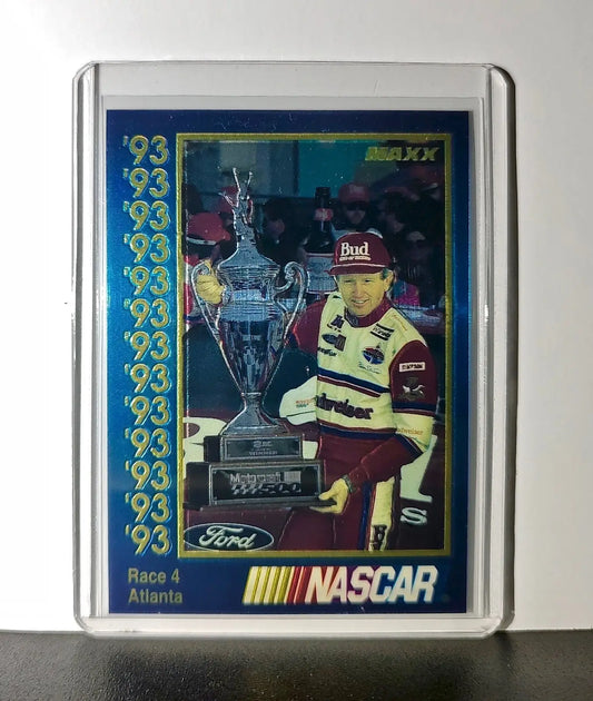 Race 4 Atlanta YR 1993 Maxx Premier Plus Racing #182 NASCAR Card Junior Johnson - Racing Card Single