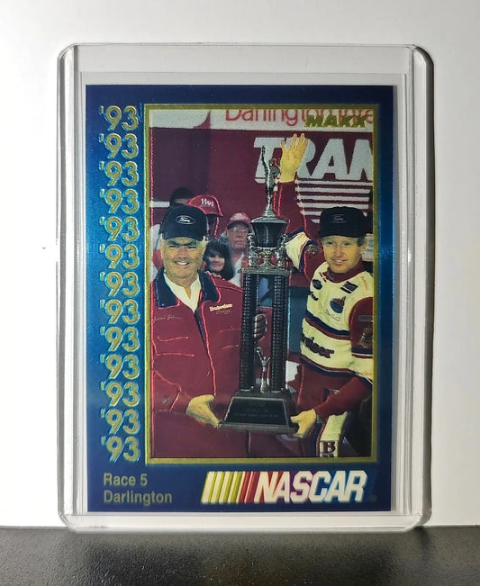 Race 5 Darlington YR 1993 Maxx Premier Plus Racing #183 NASCAR Junior Johnson - Racing Card Single