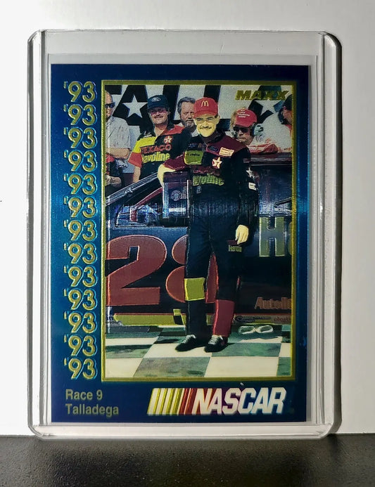 Race 9 Talledega YR 1993 Maxx Premier Plus Racing #187 NASCAR Card Robert Yates - Racing Card Single
