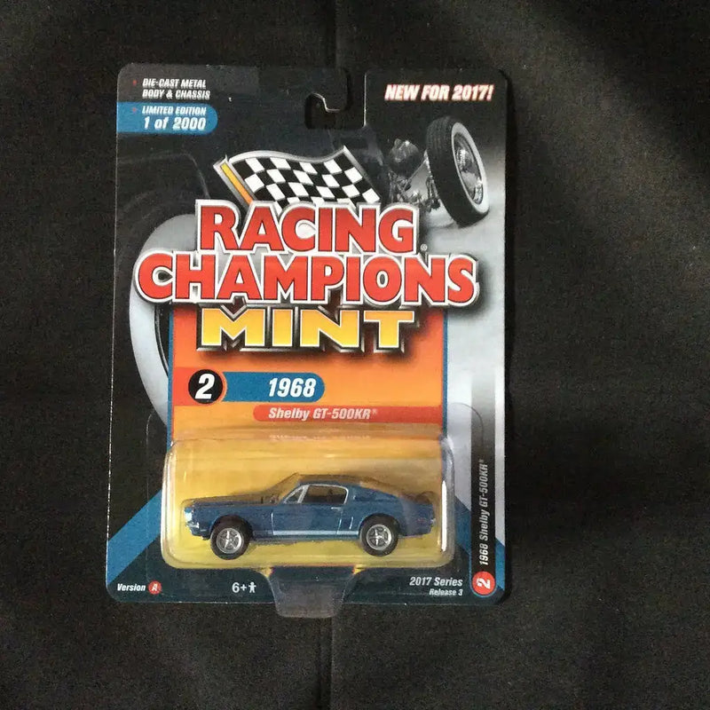 Racing Champions Mint RC005 Series 3 Version A 1968 Shelby GT 500KR