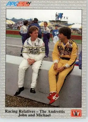 Racing Relatives - The Andrettis - 1991 All World - #33 - Racing - Racing Card Single