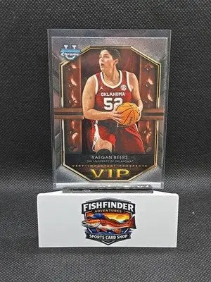 RAEGAN BEERS 2025-26 Bowman Chrome VIP #VIP-7 Oklahoma - Basketball Card Single