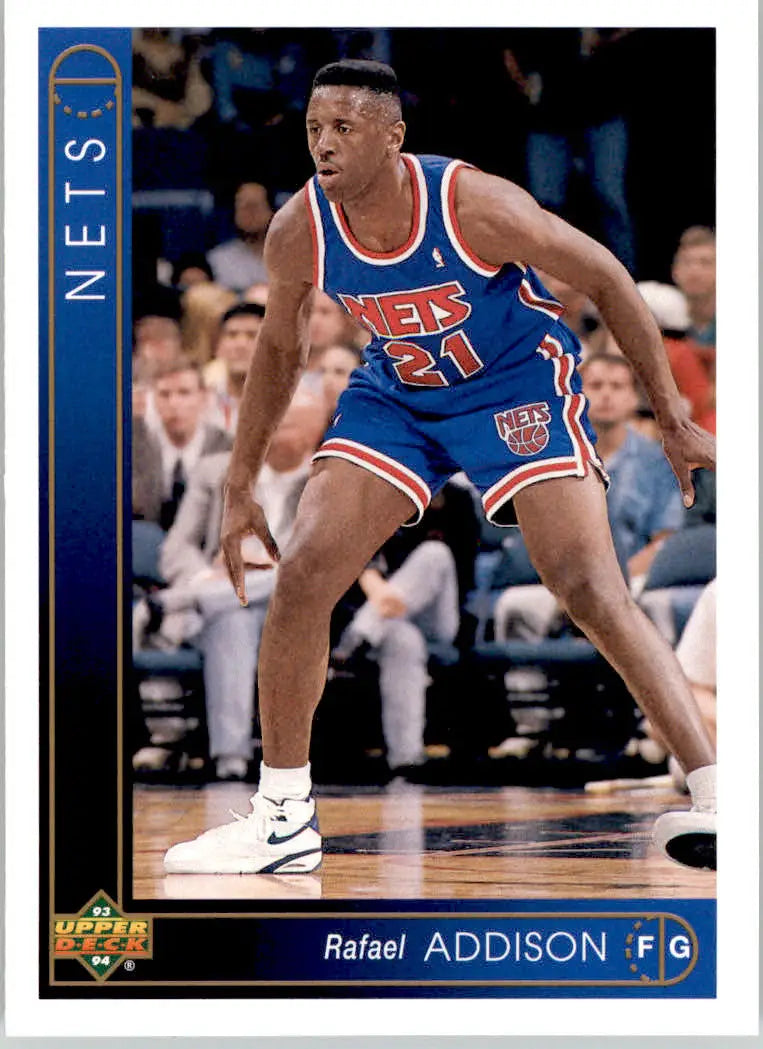 Rafael Addison - 1993-94 Upper Deck - #93 - Basketball - Basketball Card Single