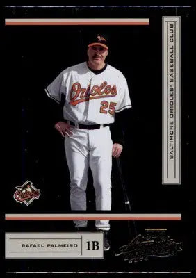 Rafael Palmeiro 2004 Playoff Absolute Memorabilia Retail #30 Baltimore Orioles - Baseball Card Single
