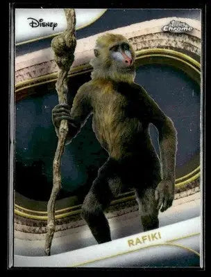 🌟 Rafiki, 2025 Topps Chrome Disney #196 🌟 - Non-Sports Card Single