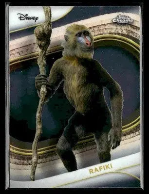 🌟 Rafiki, 2025 Topps Chrome Disney #196 🌟 - Non-Sports Card Single