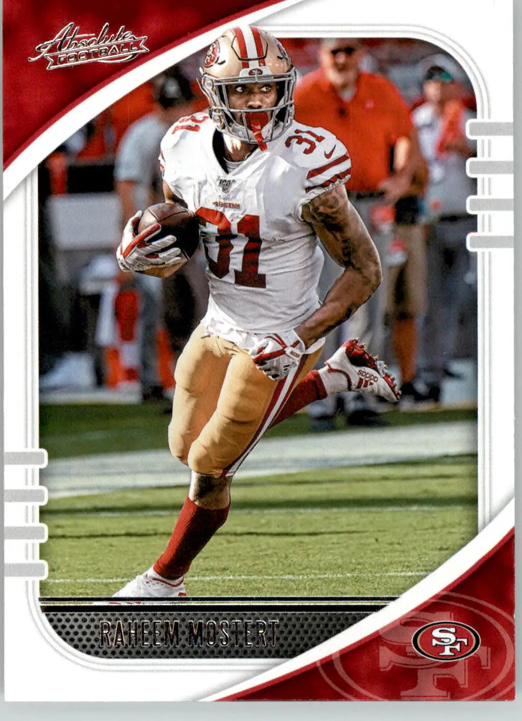 Raheem Mostert - 2020 Panini Absolute - #94 - Retail Football