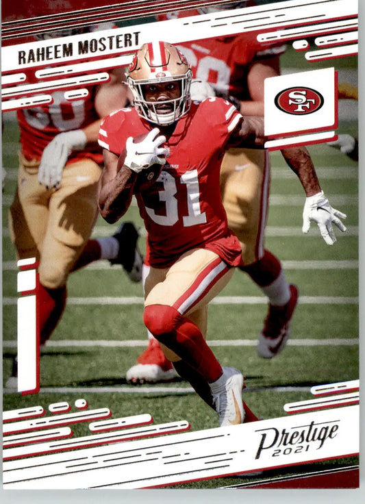 Raheem Mostert - 2021 Panini Prestige - #148 - Football - Football Card Single