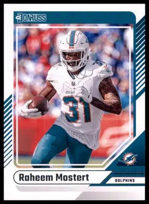 Raheem Mostert 2024 Donruss #282 Miami Dolphins - Football Card Single