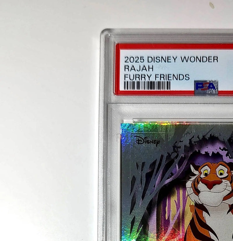 Rajah 2025 Topps Disney #FF-12 Furry Friends Card Aladdin PSA 9 MT - Non-Sports Card Single