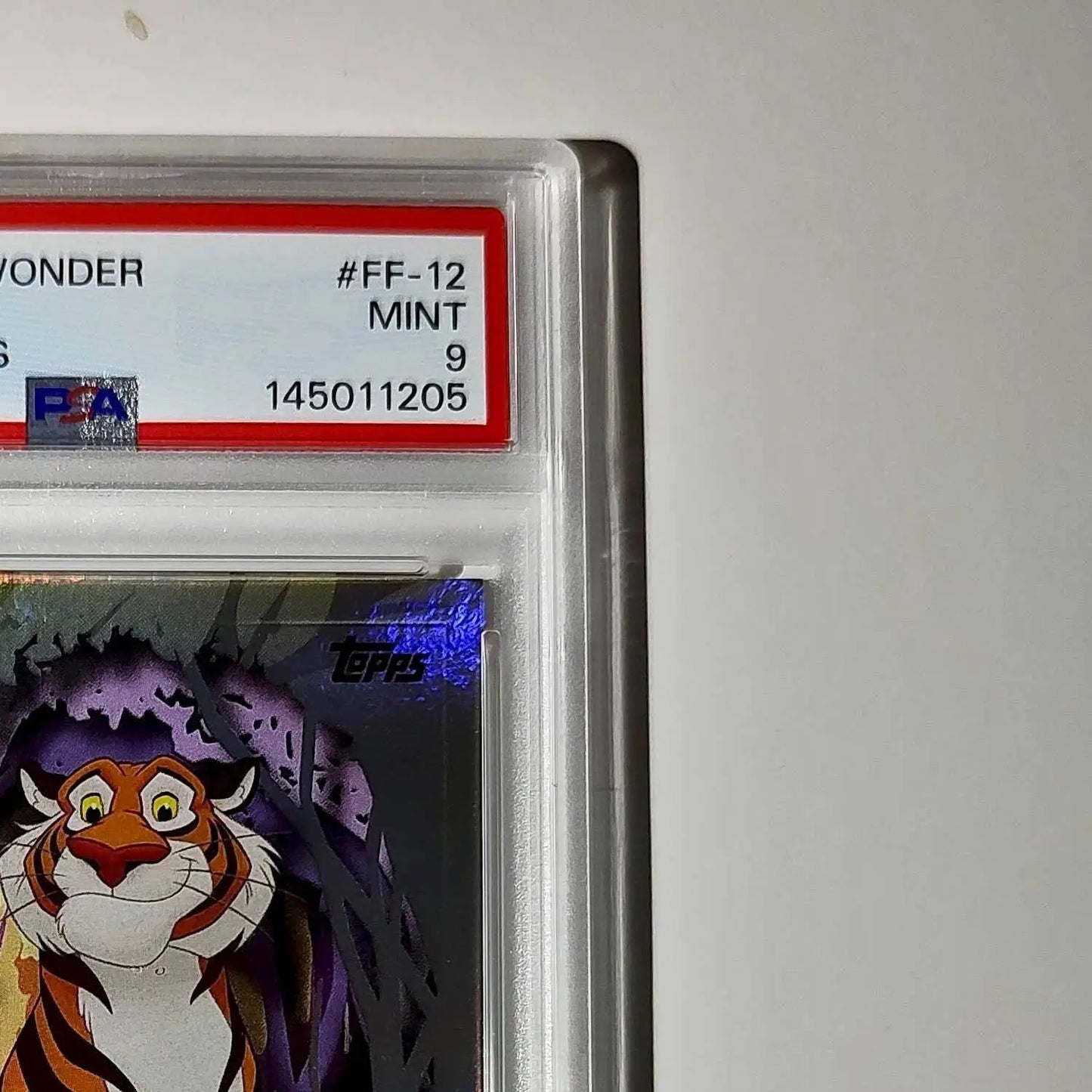 Rajah 2025 Topps Disney #FF-12 Furry Friends Card Aladdin PSA 9 - Non-Sports Card Single