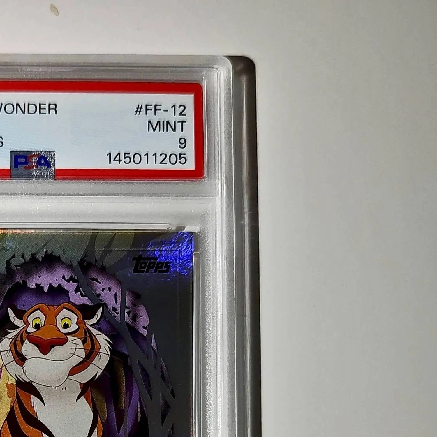 Rajah 2025 Topps Disney #FF-12 Furry Friends Card Aladdin PSA 9 - Non-Sports Card Single