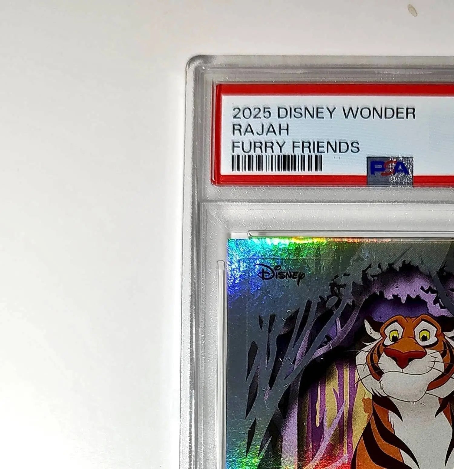 Rajah 2025 Topps Disney #FF-12 Furry Friends Card Aladdin PSA 9 - Non-Sports Card Single
