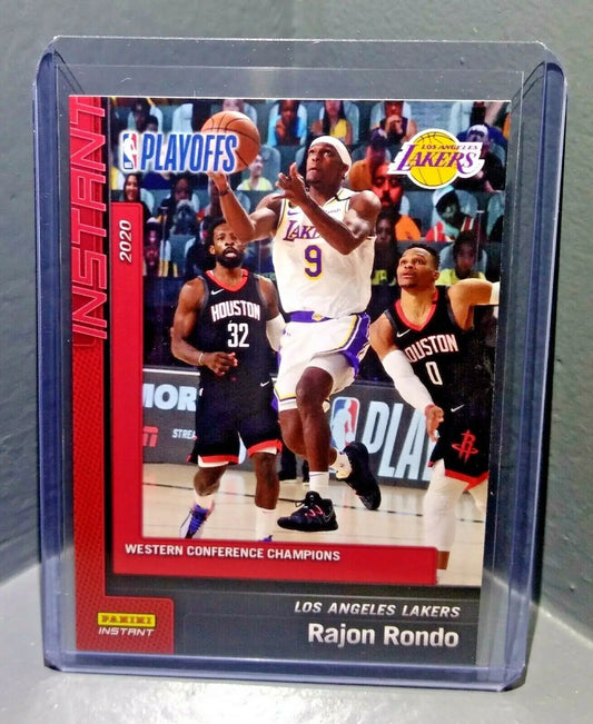 Rajon Rondo 2019-2020 Panini NBA Instant Lakers #246 Basketball Card 1 of 340 - Basketball Card Single