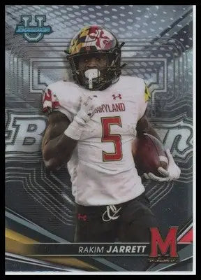 Rakim Jarrett 2022-23 Bowman’s Best University #83 Maryland Terrapins