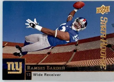 Ramses Barden - 2009 Upper Deck - #279 - RC Football - Football Card Single