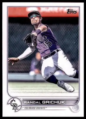 Randal Grichuk 2022 Topps Update #US27 Colorado Rockies - Baseball Card Single