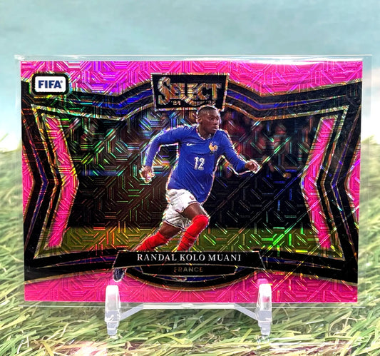 Randal Kolo Muani 2024-25 Select FIFA #223 Field Level Pink Mojo Prizm /299 - Soccer Card Single