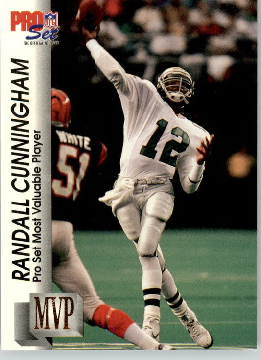 Randall Cunningham - 1992 Pro Set - #MVP25 - Gold MVPs Football - Football Card Single