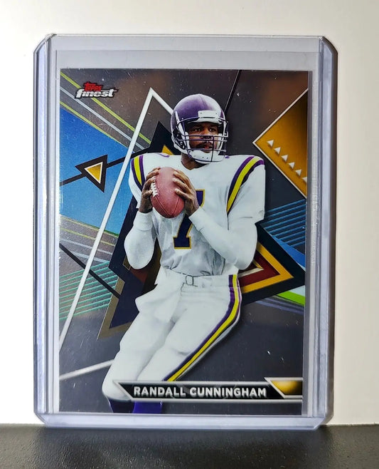 Randall Cunningham 2023 Topps Finest NFL #211 Card Minnesota Vikings - Football Card Single
