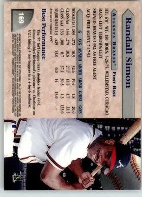 Randall Simon - 1998 Bowman’s Best - #169 - Baseball - Baseball Card Single