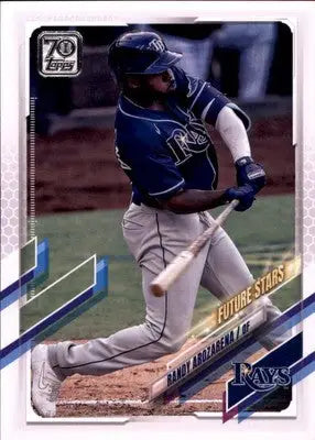 Randy Arozarena 2021 Topps #600 Tampa Bay Rays - Baseball Card Single