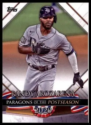 Randy Arozarena 2022 Topps Update Paragons Postseason #PP-19 Tampa Bay Rays - Baseball Card Single