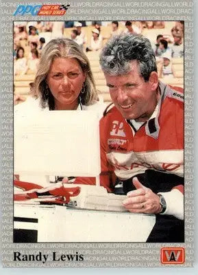 Randy Lewis - 1991 All World - #28 - Racing - Racing Card Single