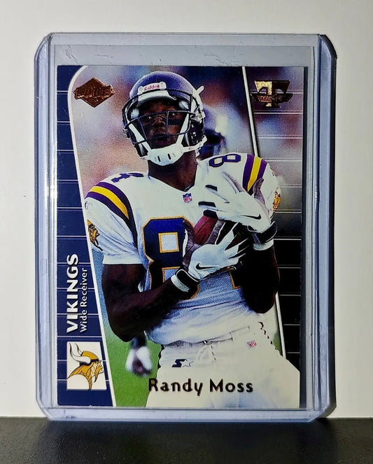 Randy Moss 1999 Collector’s Edge NFL #T48 Triumph Card Minnesota Vikings - Football Card Single