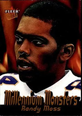 Randy Moss - 2000 Ultra - #6 MM - Millennium Monsters Football - Football Card Single