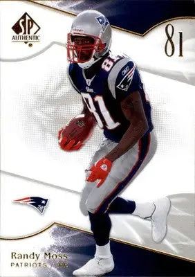 Randy Moss - 2009 SP Authentic - #22 - Football - Football Card Single