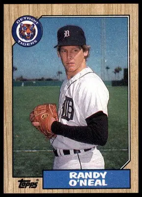 Randy O’Neal 1987 Topps #196 Detroit Tigers - Baseball Card Single