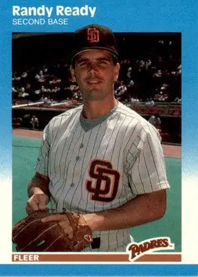 Randy Ready - 1987 Fleer Update - #U-100 - Baseball - Baseball Card Single