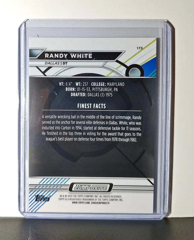 Randy White 2023 Topps Finest NFL #173 Card Dallas Cowboys