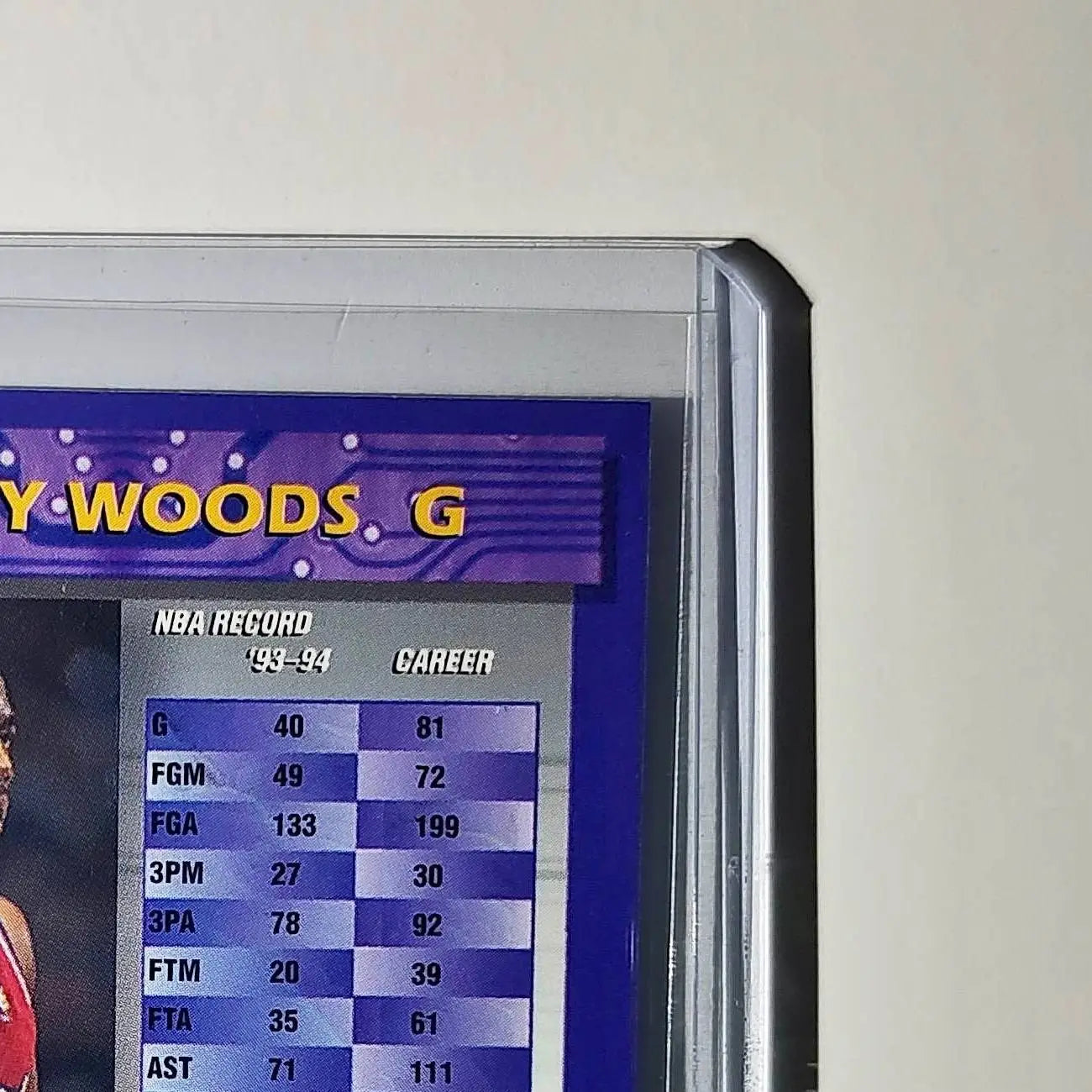 Randy Woods 1994-95 Topps Finest #241 Basketball Card